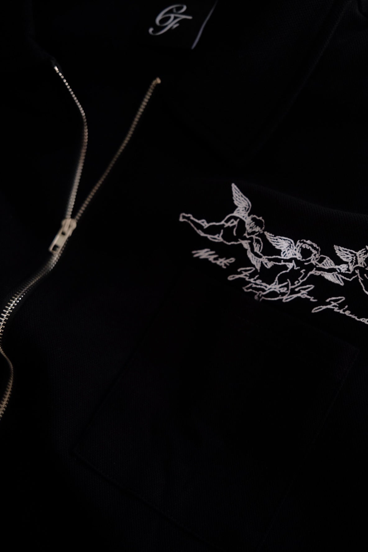Zip Shirt- Black