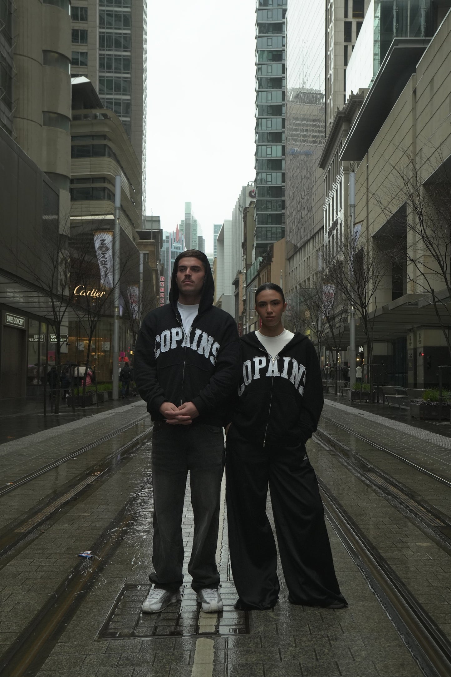Copains Zip Hoodie