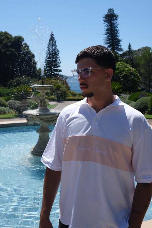 Pink Stripe (HH) Polo