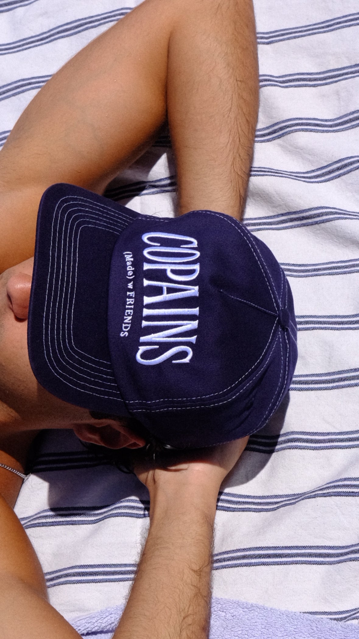 Navy Logo Cap