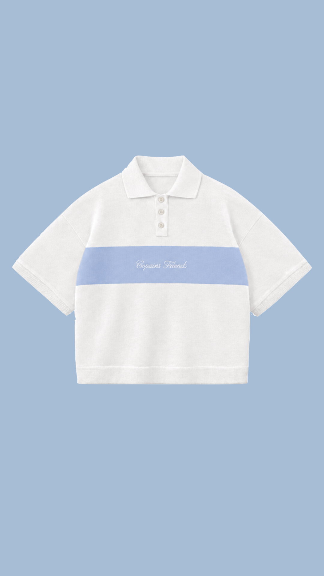 Single Stripe - Blue Polo