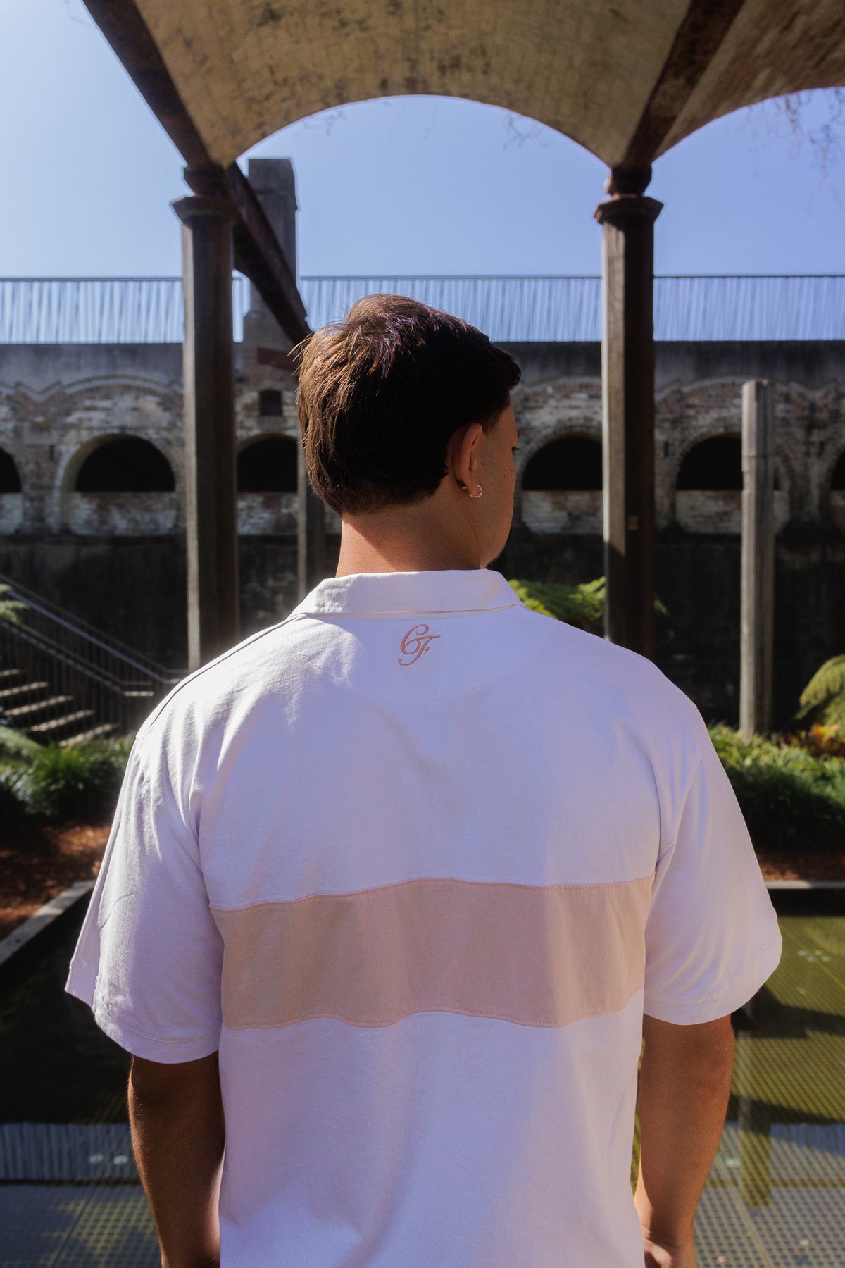 Single Stripe - Pink (HH) Polo