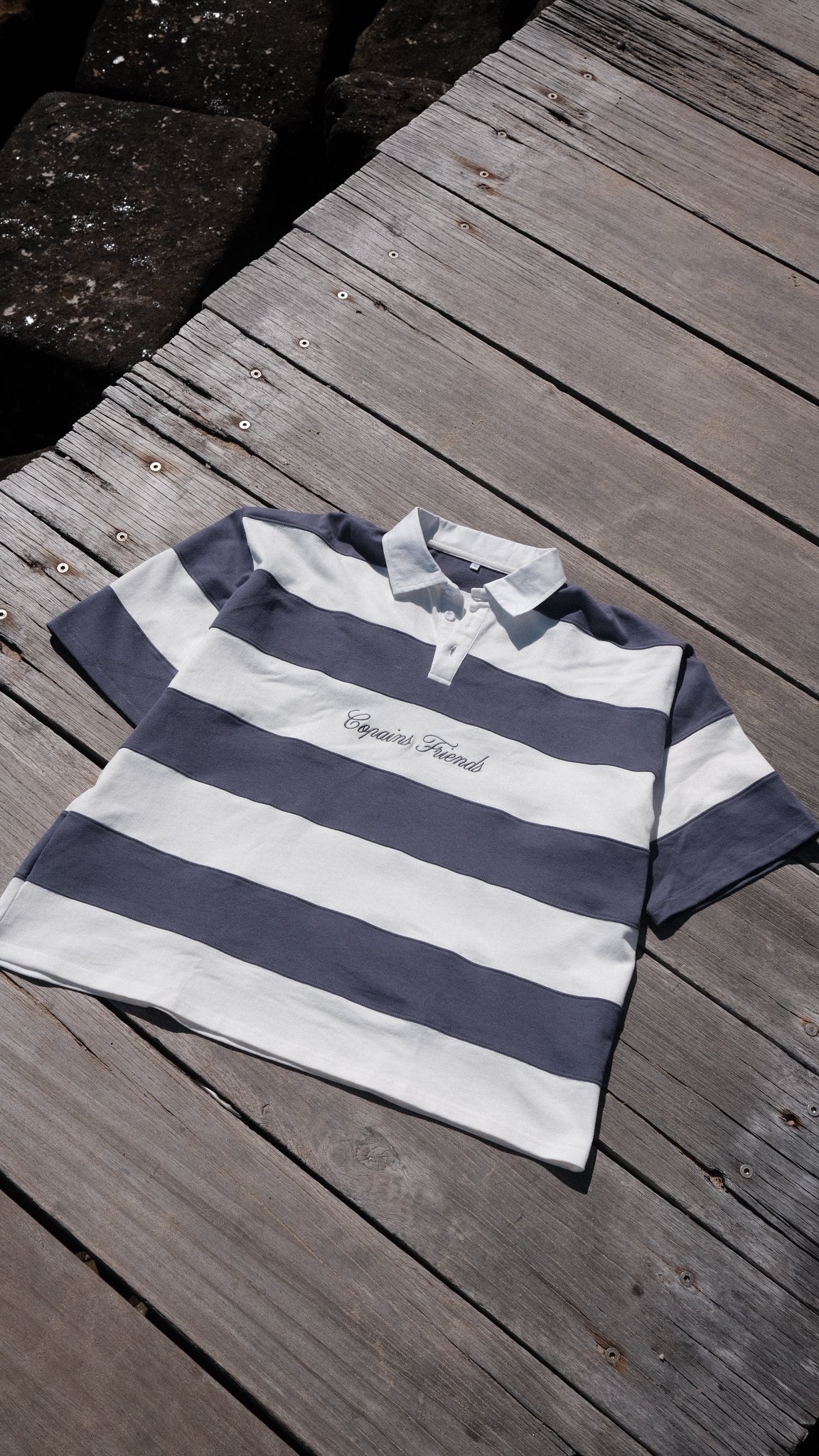 Sky Blue Rugby Polo