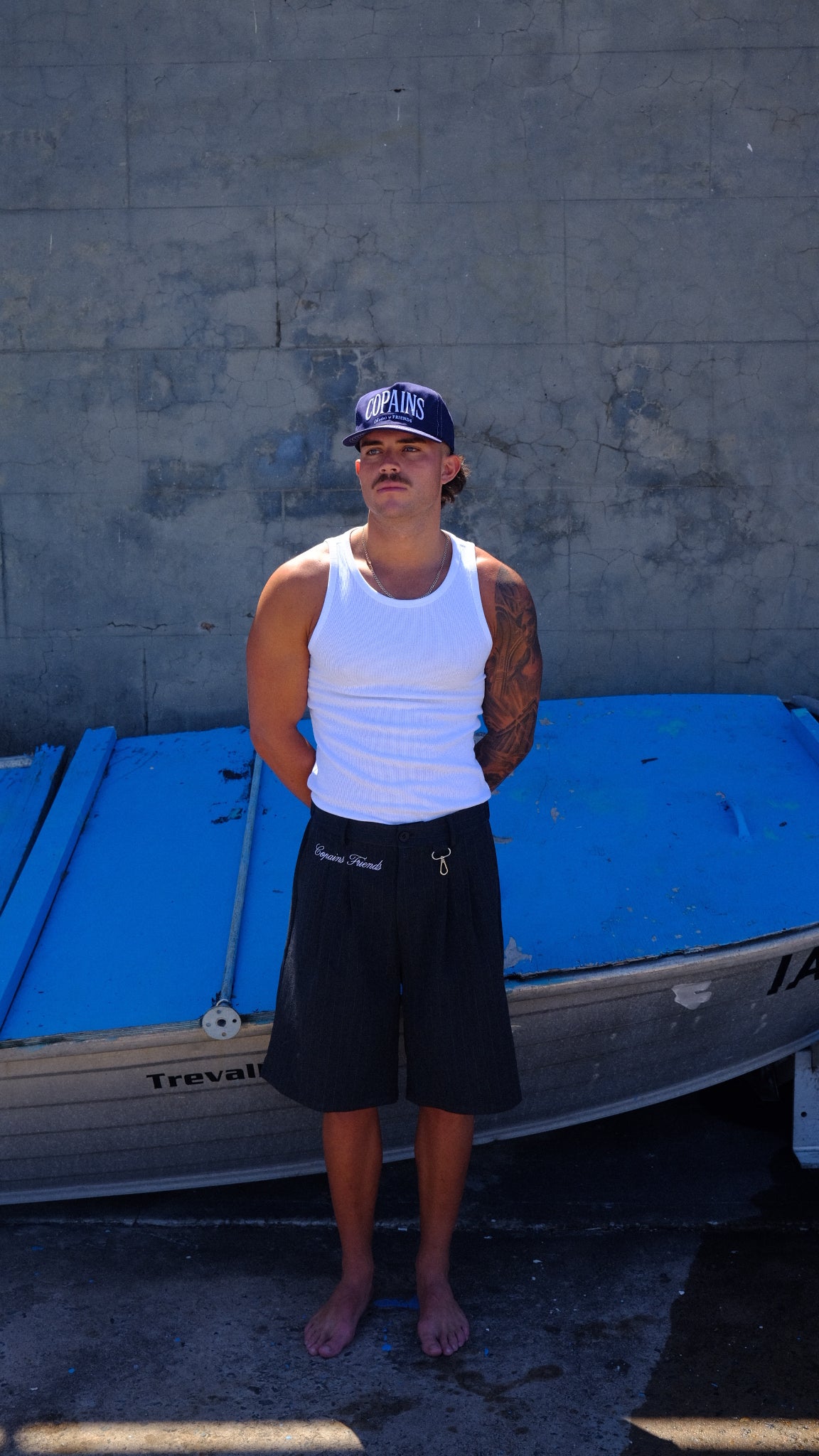 Navy Logo Cap